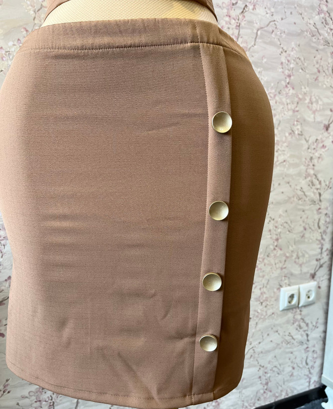 ست کراپ و دامن